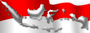 bendera-dan-peta-indonesia