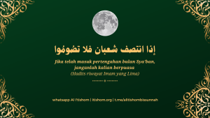 Puasa dr tengah Sya'ban