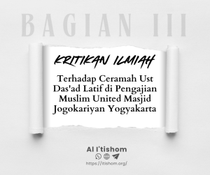 Kritikan Ilmiah l (1)